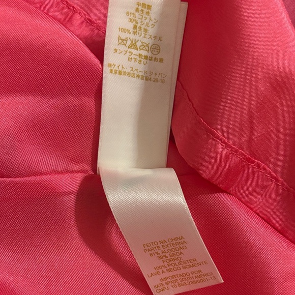 Kate Spade Carolyn Floral Pink Midi Dress - Picture 10 of 11